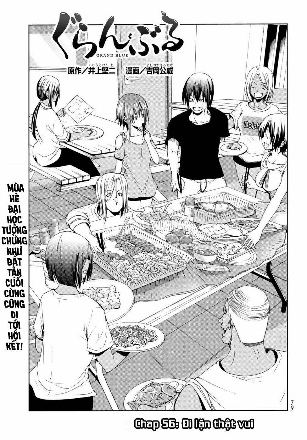 Cô Gái Thích Lặn - Grand blue: Chapter 56