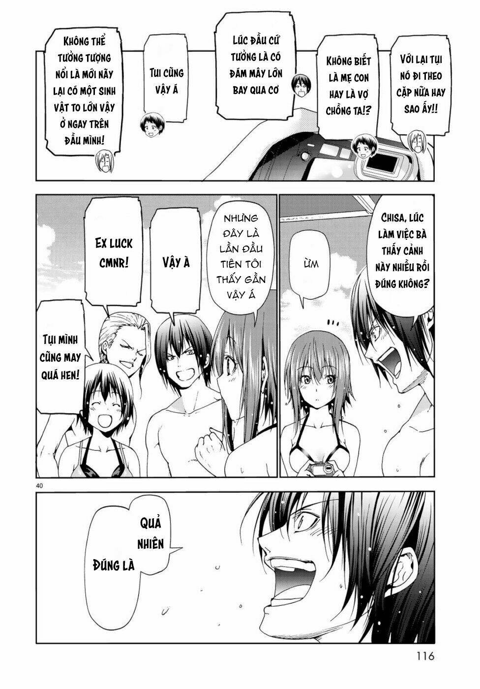 Cô Gái Thích Lặn - Grand blue: Chapter 56