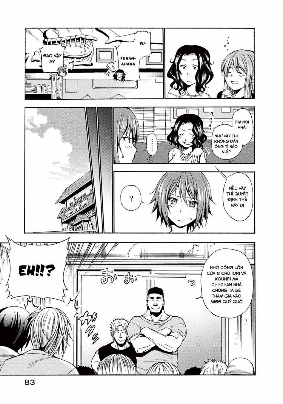 Cô Gái Thích Lặn - Grand blue: Chapter 6