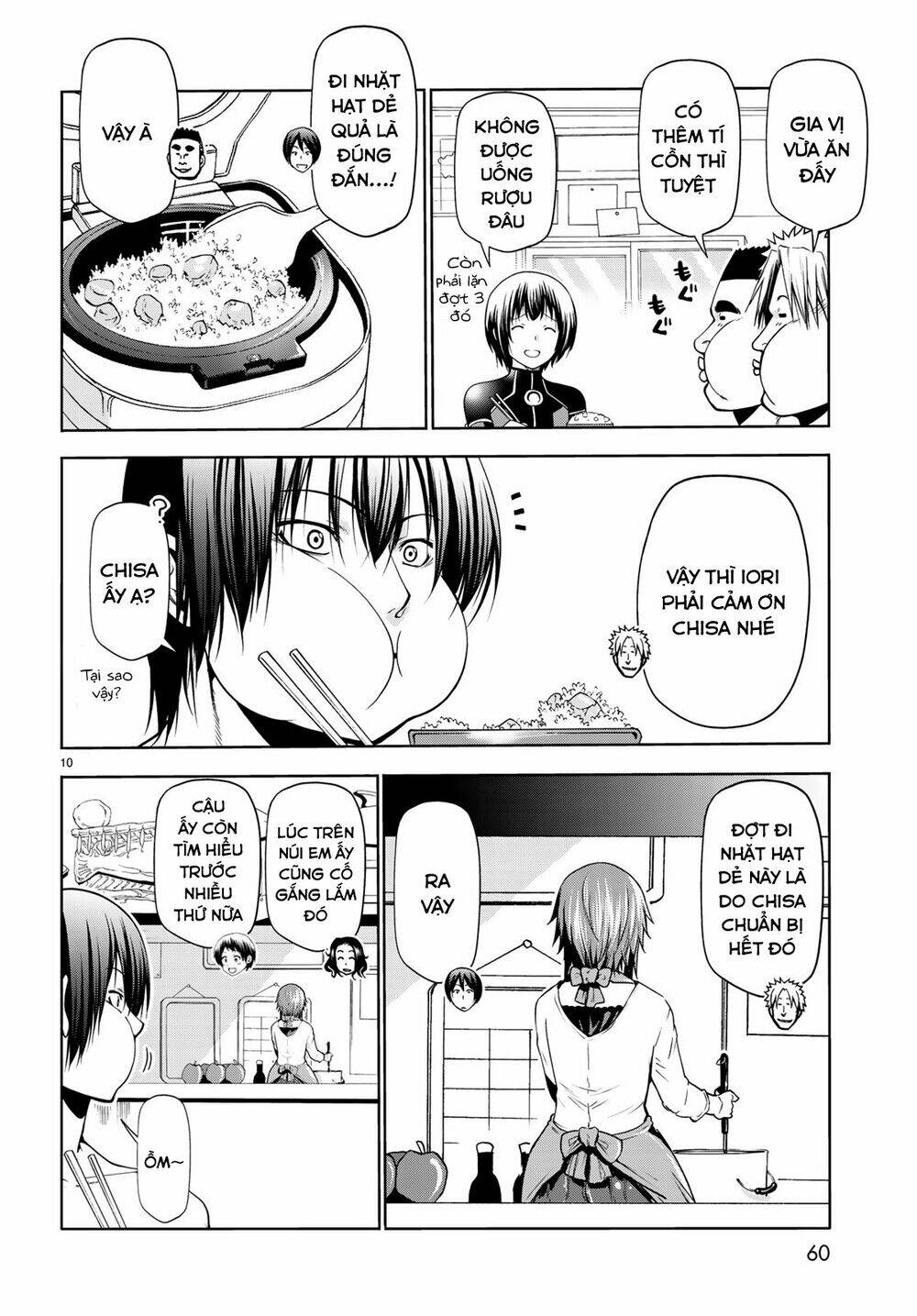 Cô Gái Thích Lặn - Grand blue: Chapter 61