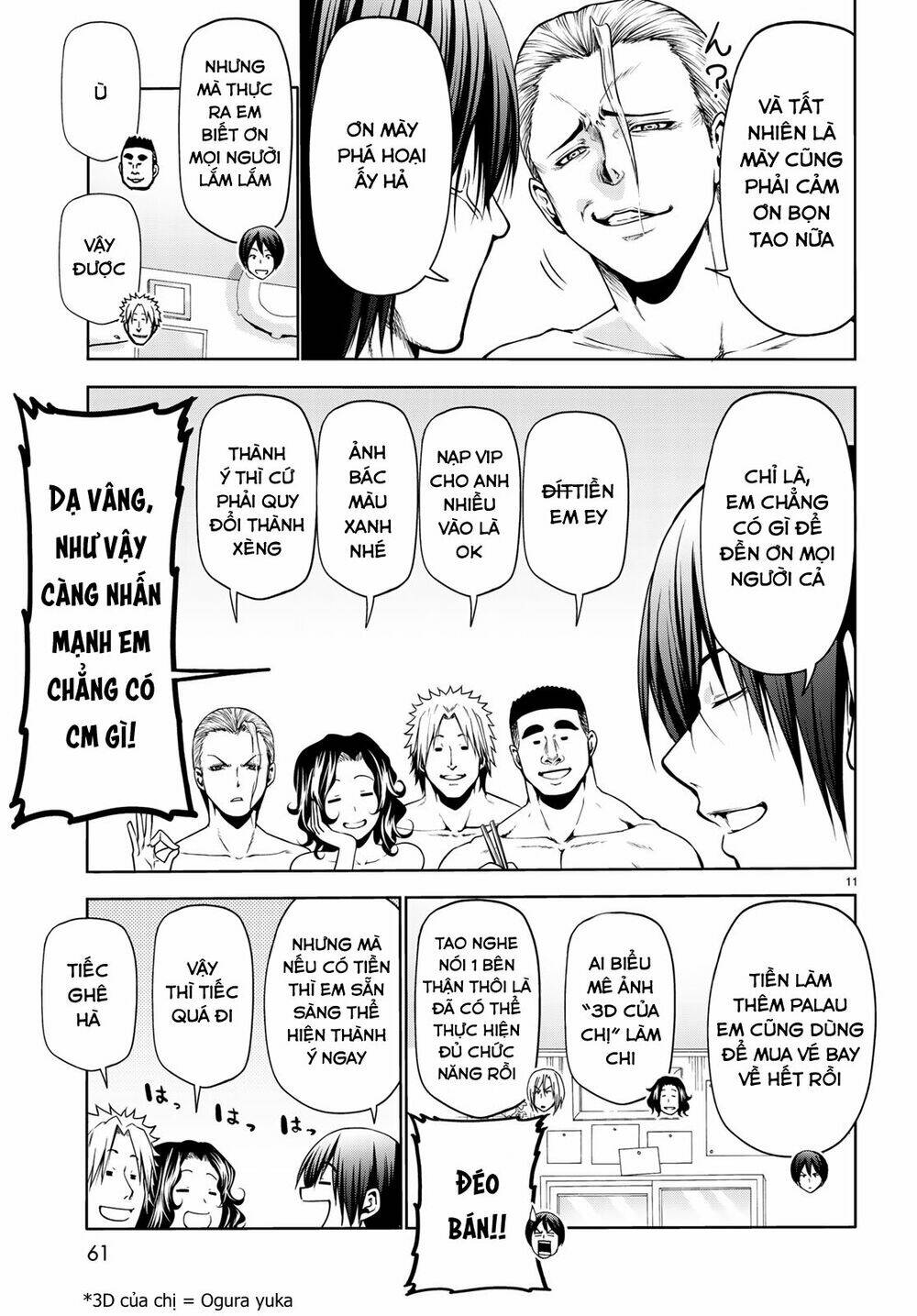 Cô Gái Thích Lặn - Grand blue: Chapter 61