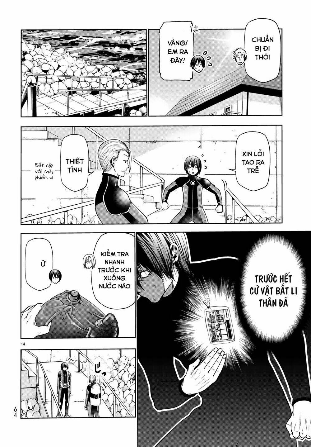 Cô Gái Thích Lặn - Grand blue: Chapter 61