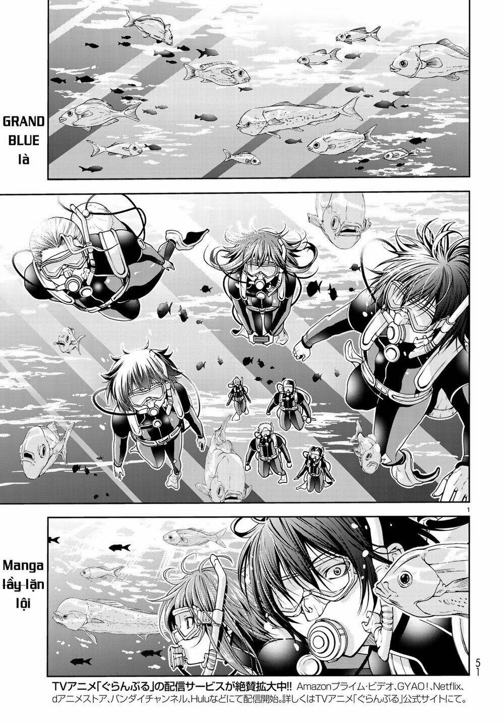 Cô Gái Thích Lặn - Grand blue: Chapter 61
