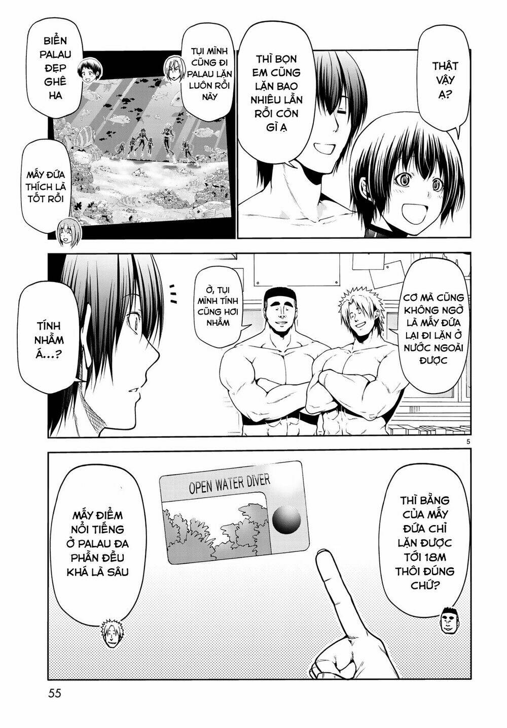 Cô Gái Thích Lặn - Grand blue: Chapter 61