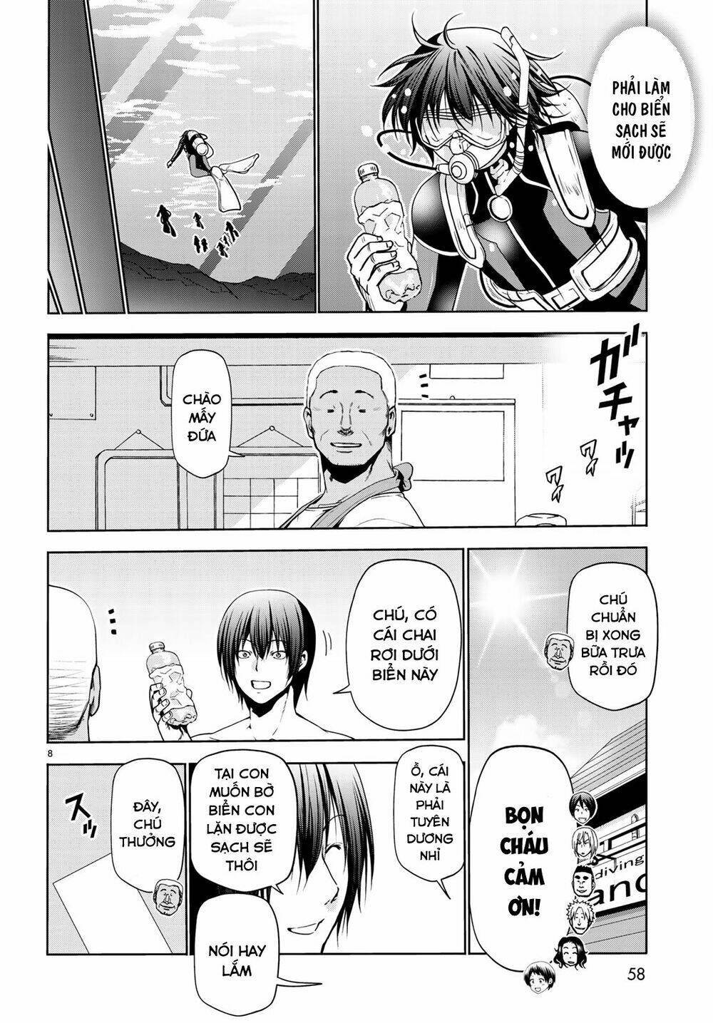 Cô Gái Thích Lặn - Grand blue: Chapter 61
