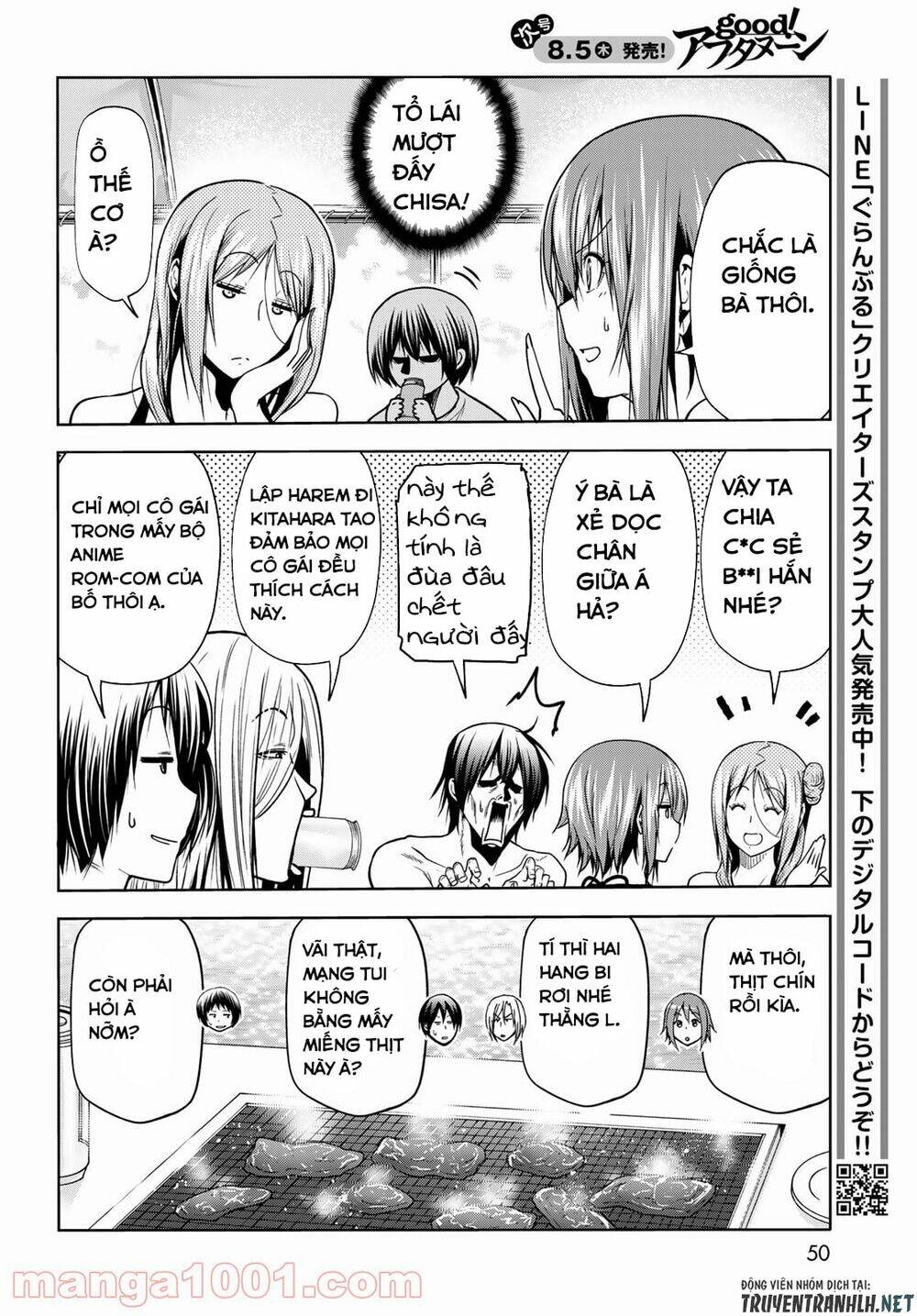 Cô Gái Thích Lặn - Grand blue: Chapter 69