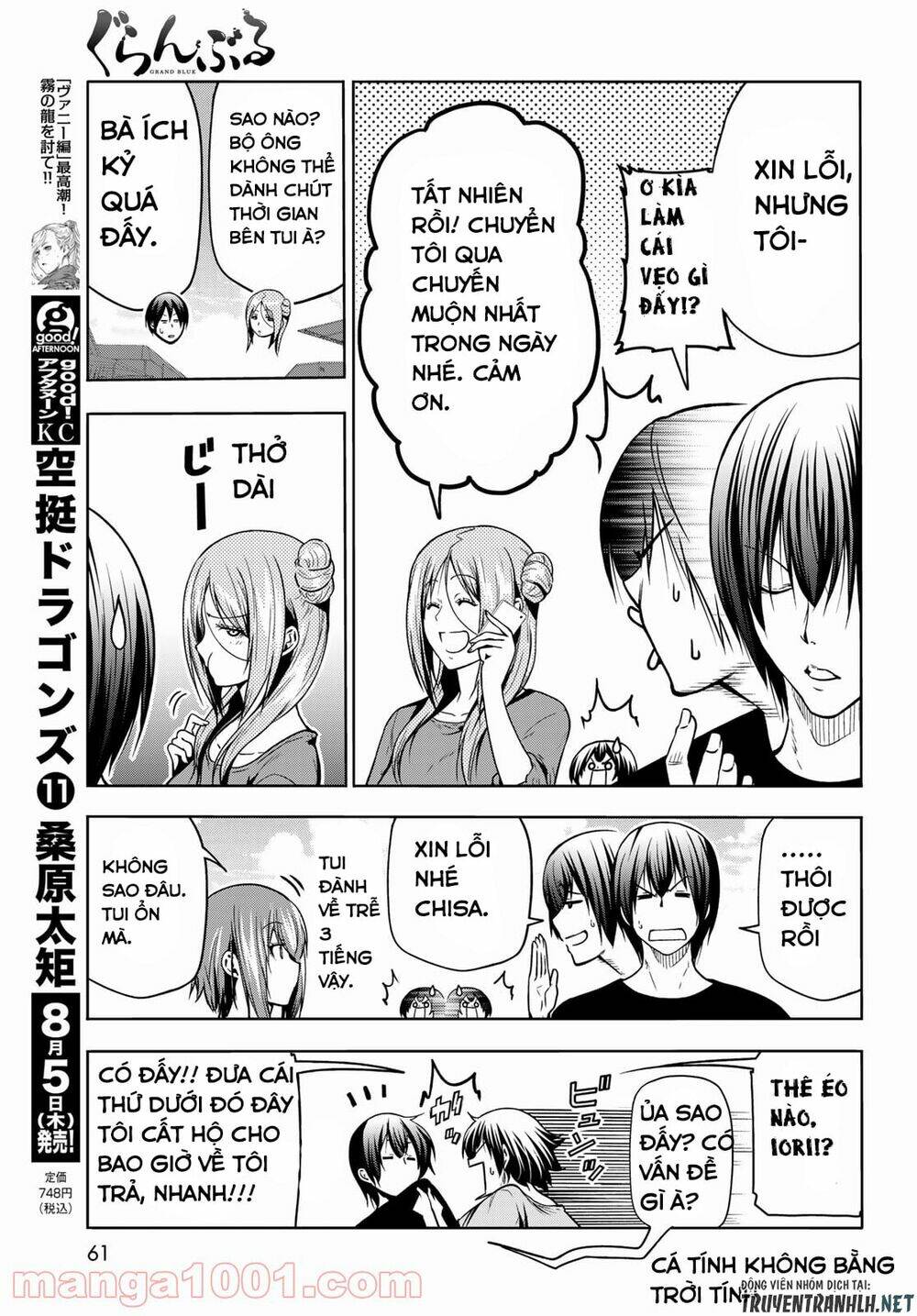 Cô Gái Thích Lặn - Grand blue: Chapter 69