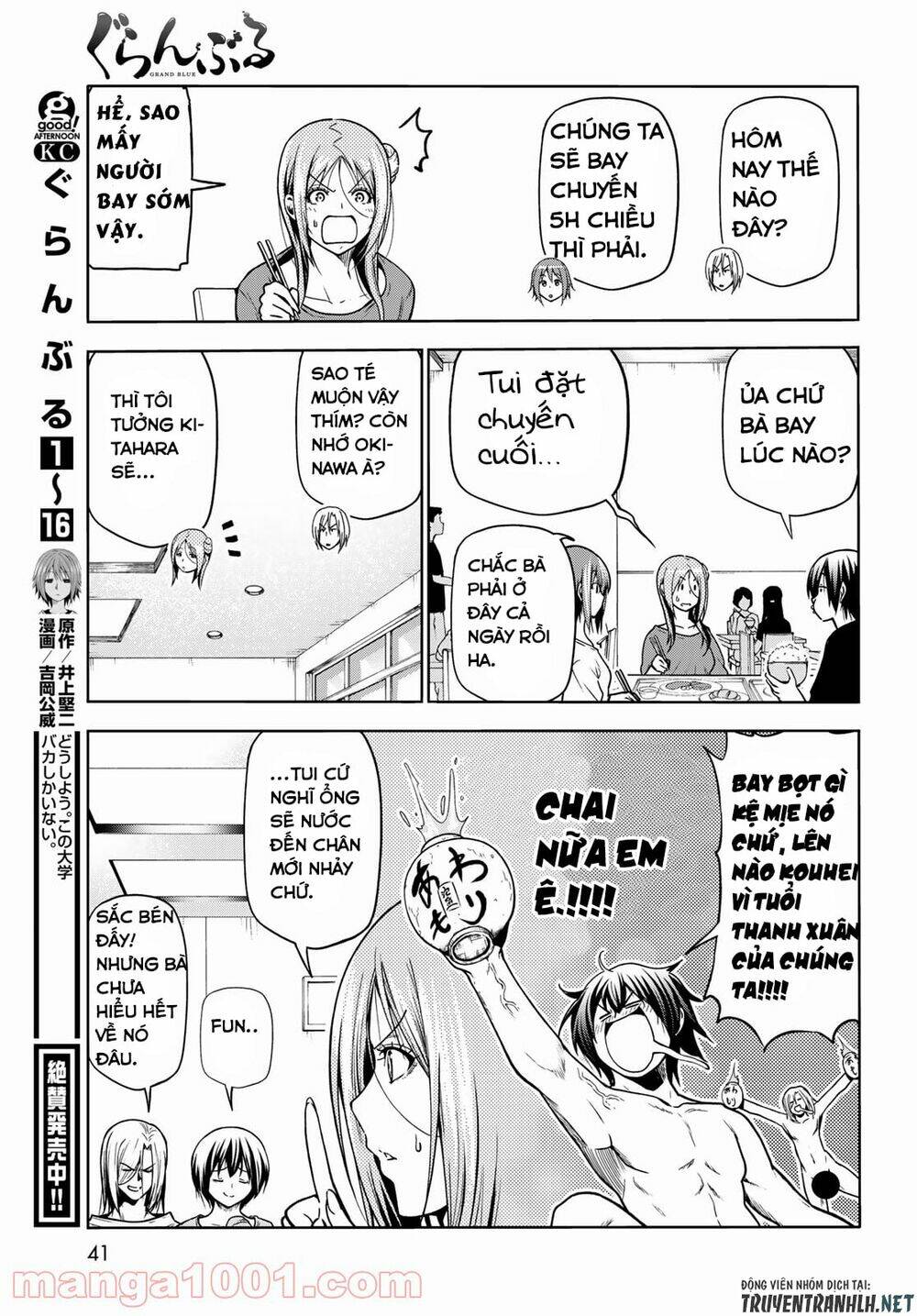 Cô Gái Thích Lặn - Grand blue: Chapter 69