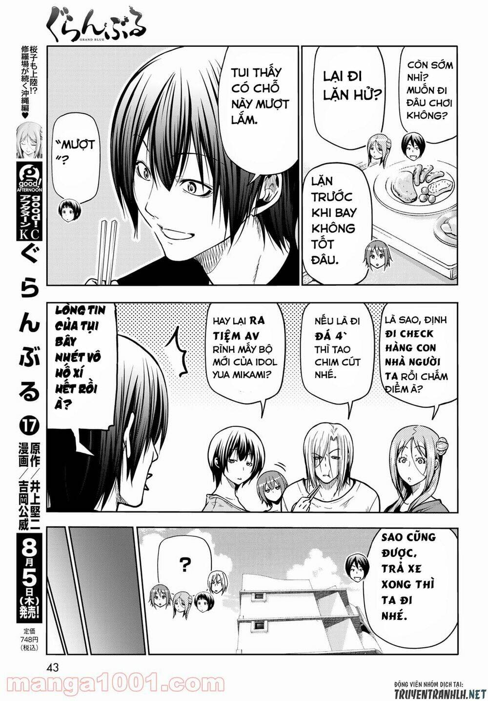 Cô Gái Thích Lặn - Grand blue: Chapter 69