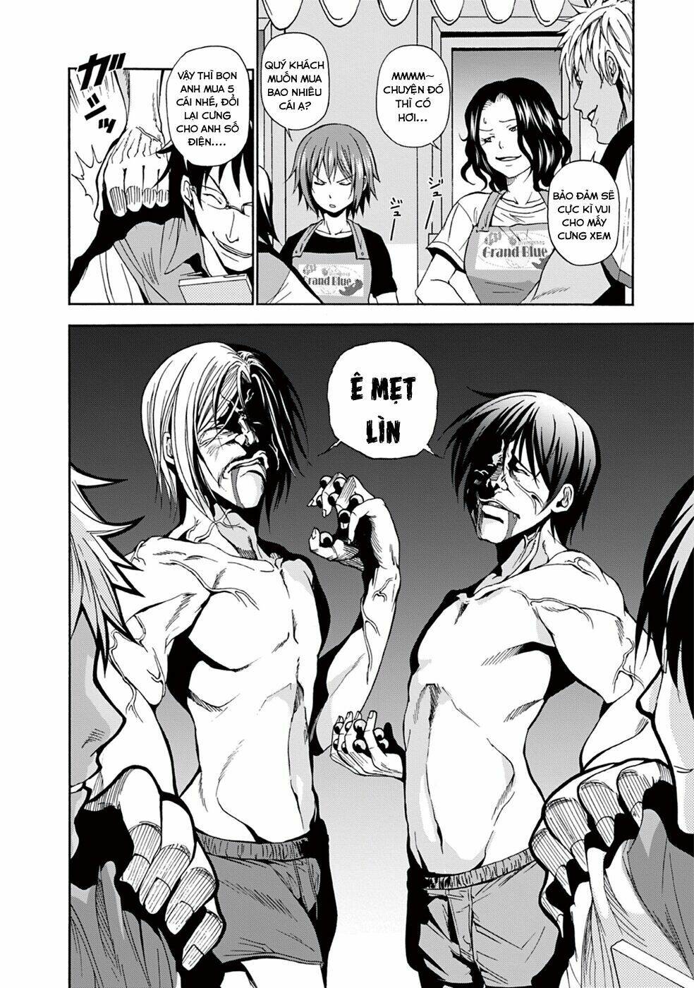 Cô Gái Thích Lặn - Grand blue: Chapter 7