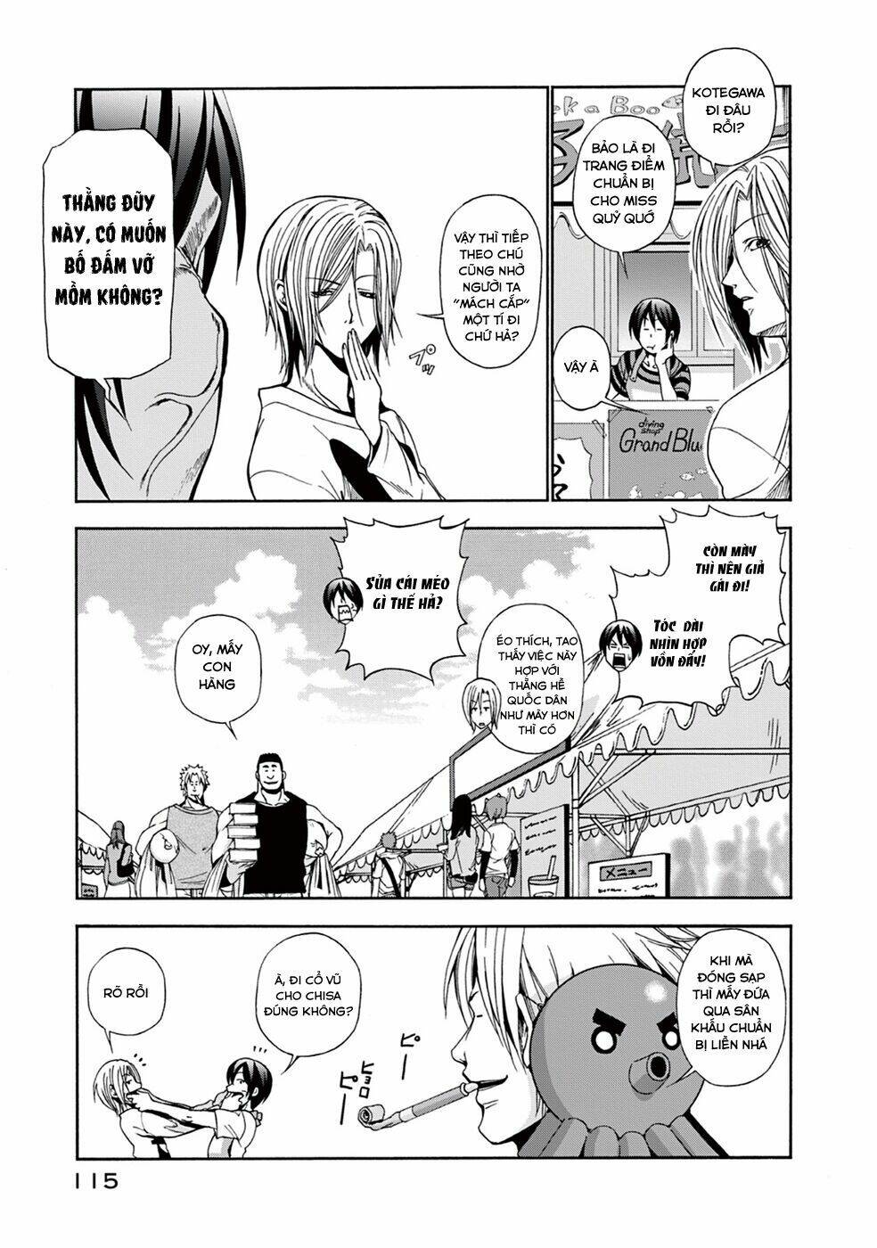 Cô Gái Thích Lặn - Grand blue: Chapter 7
