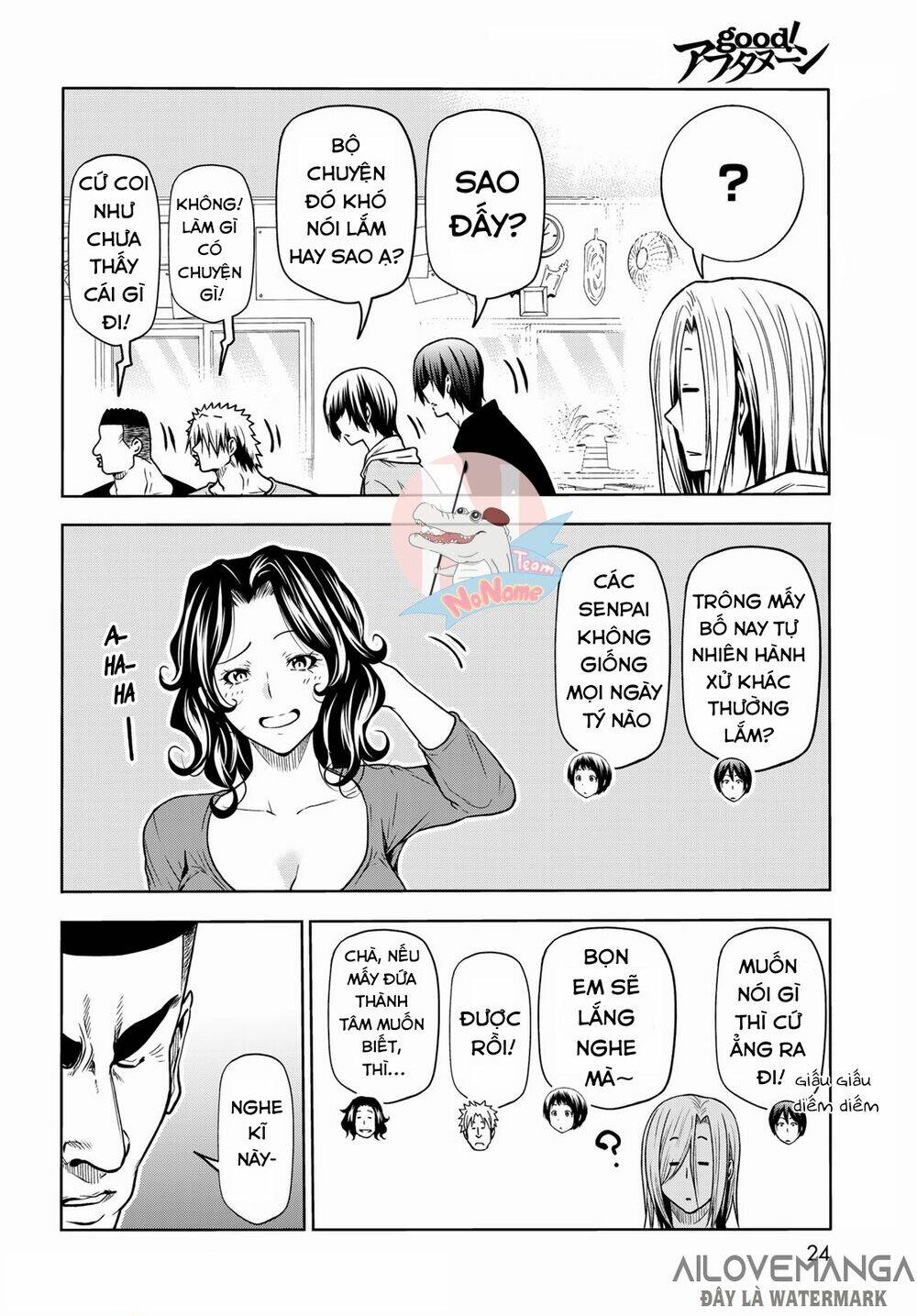Cô Gái Thích Lặn - Grand blue: Chapter 72.1