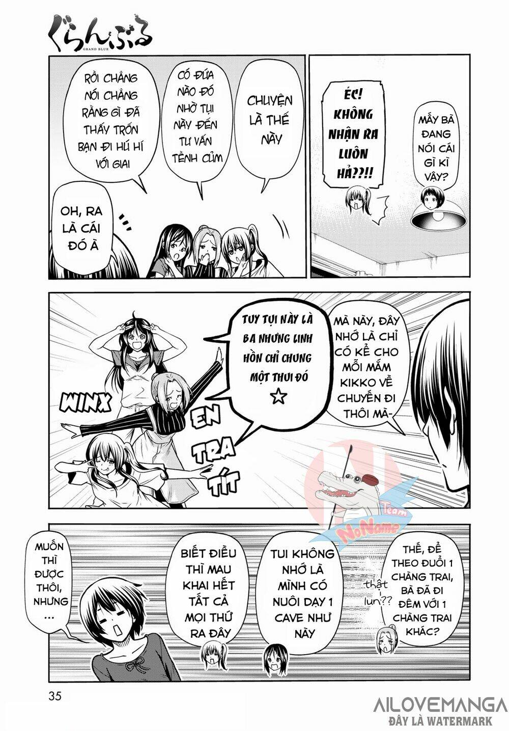 Cô Gái Thích Lặn - Grand blue: Chapter 72.1