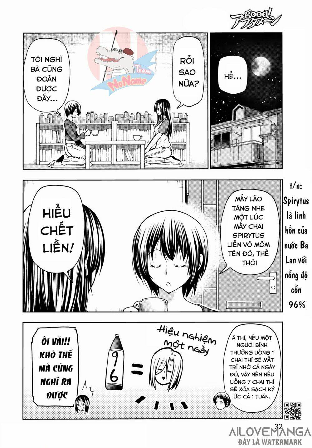 Cô Gái Thích Lặn - Grand blue: Chapter 72.1