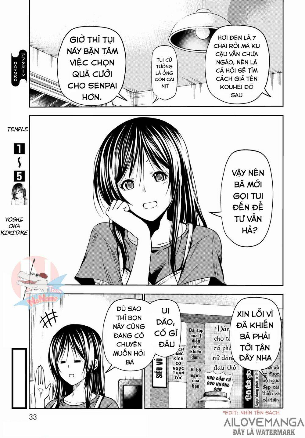 Cô Gái Thích Lặn - Grand blue: Chapter 72.1
