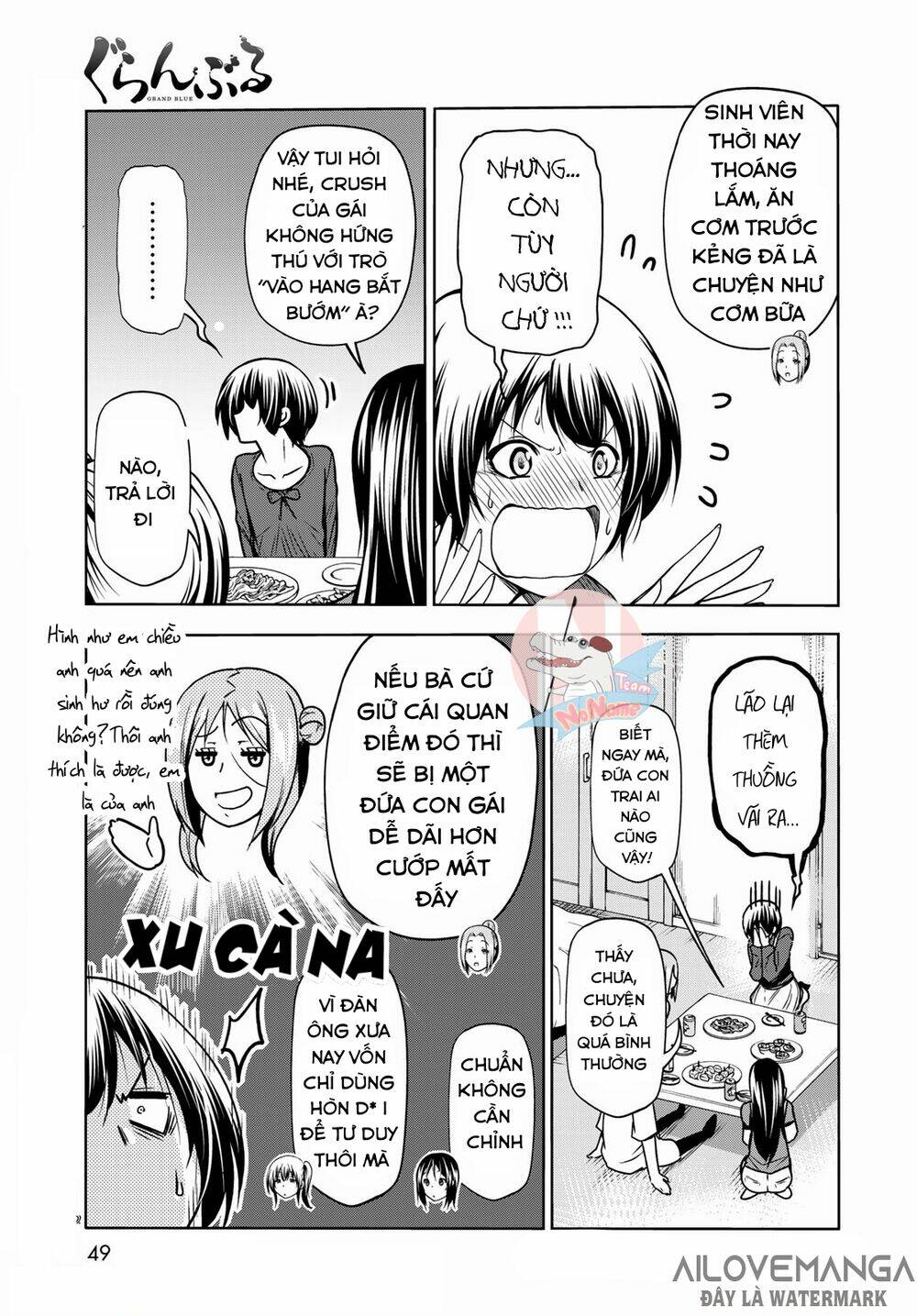 Cô Gái Thích Lặn - Grand blue: Chapter 72.2