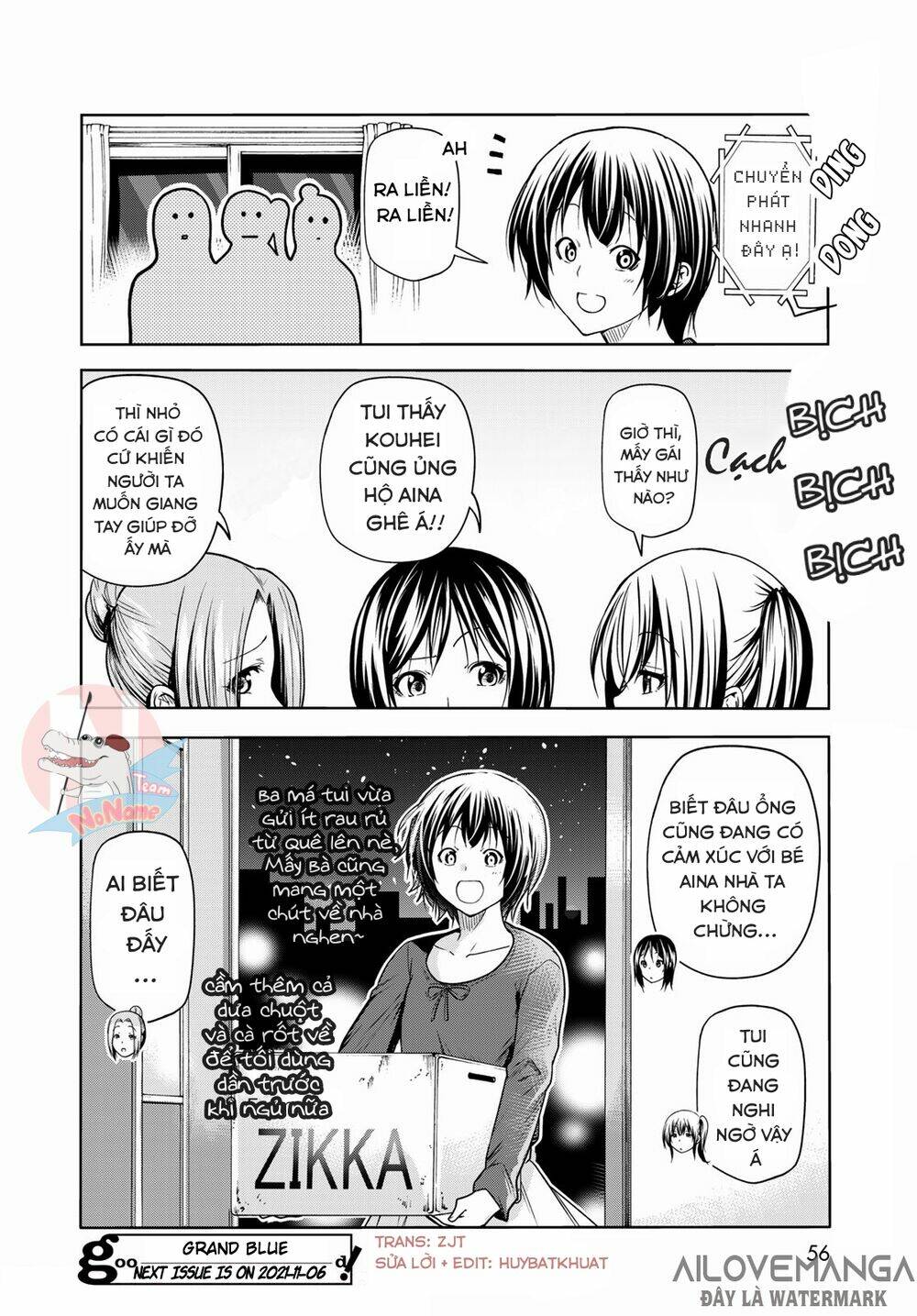 Cô Gái Thích Lặn - Grand blue: Chapter 72.2