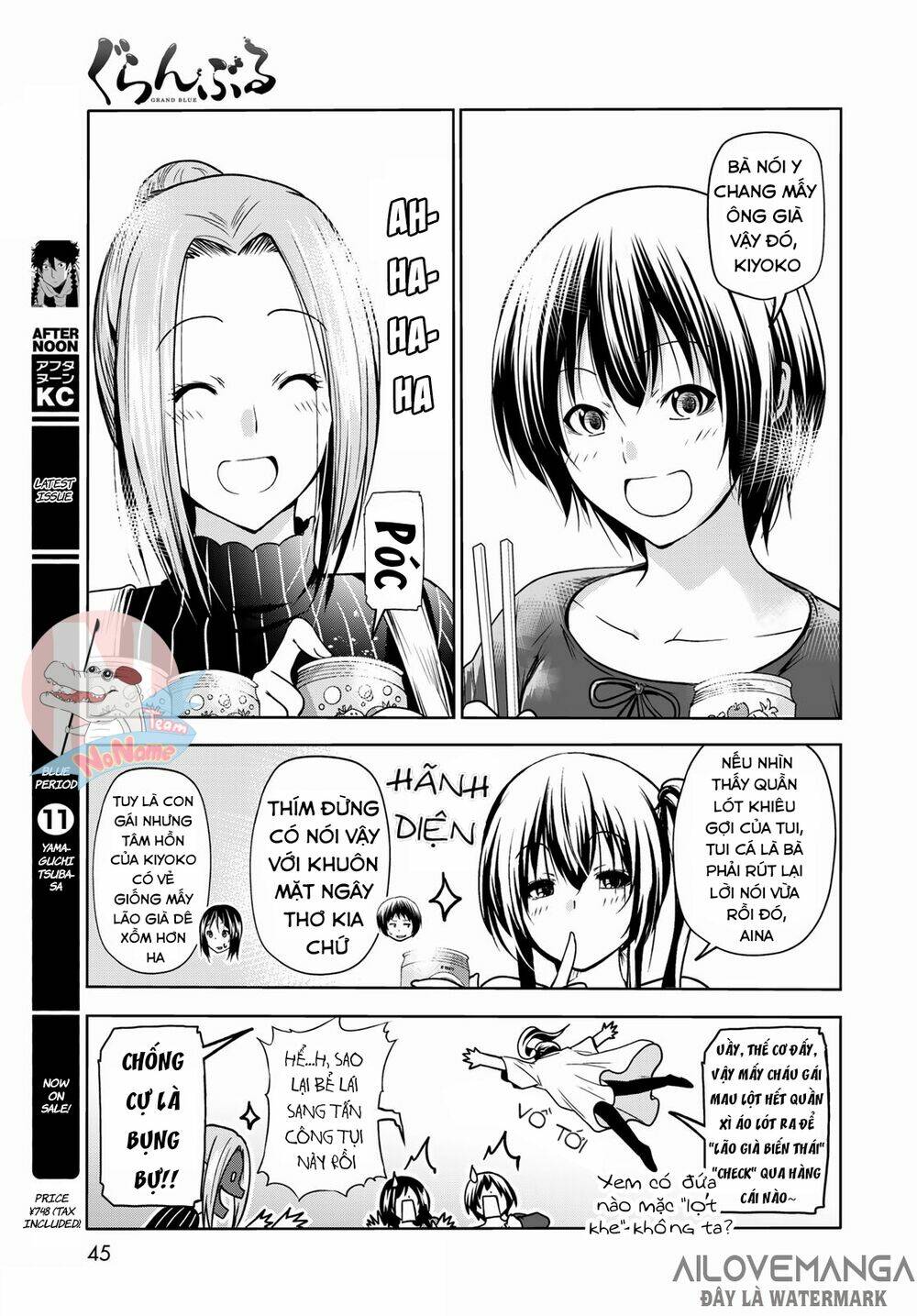 Cô Gái Thích Lặn - Grand blue: Chapter 72.2