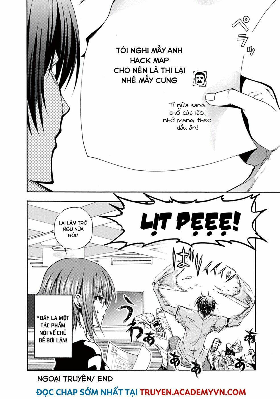 Cô Gái Thích Lặn - Grand blue: Chapter 8.5