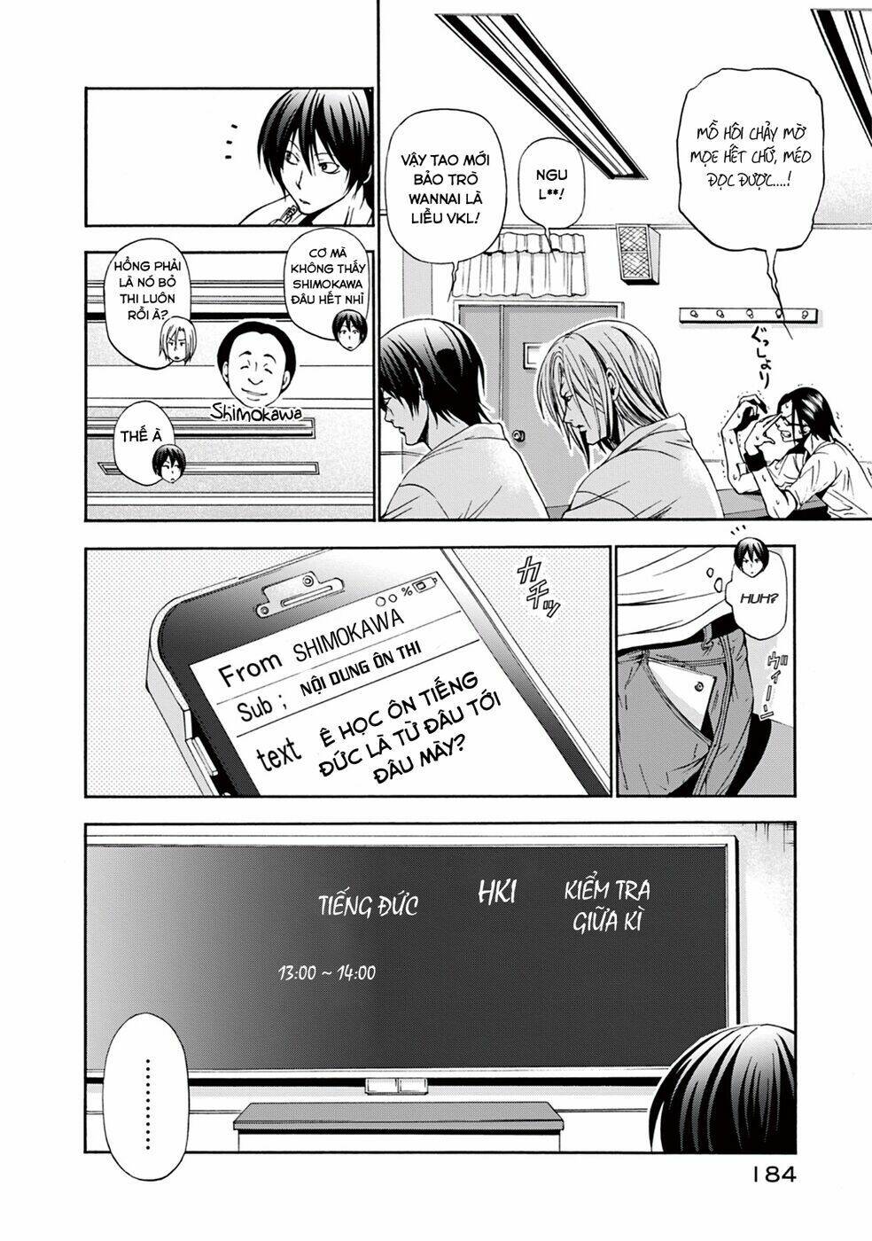 Cô Gái Thích Lặn - Grand blue: Chapter 8.5