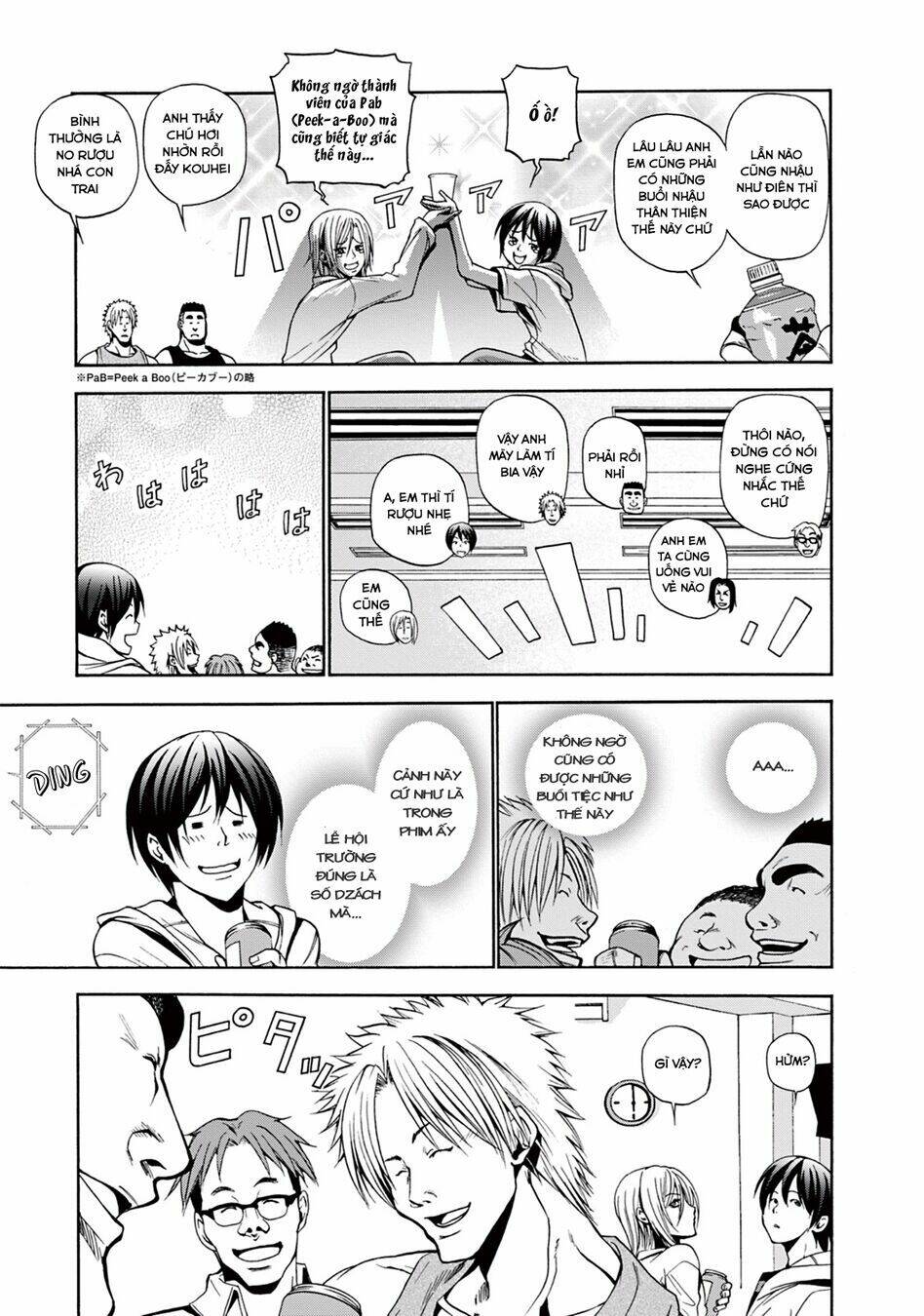 Cô Gái Thích Lặn - Grand blue: Chapter 8