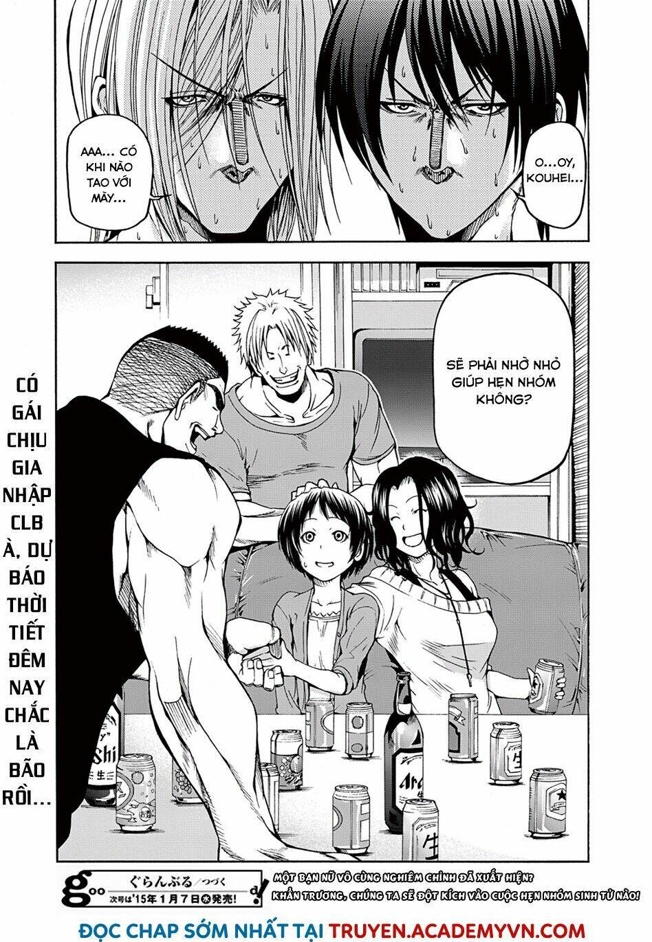 Cô Gái Thích Lặn - Grand blue: Chapter 9