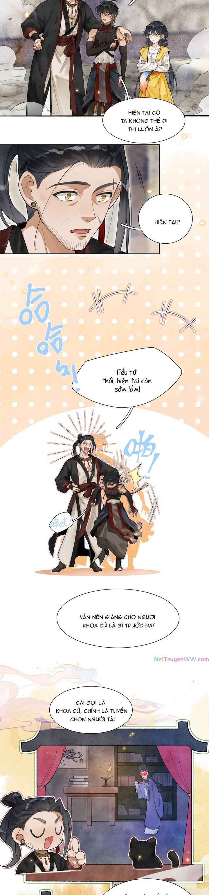 Báo đen nhỏ, cùng đi thi nào!: Chapter 4